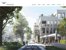 Tablet Screenshot of mecanoo.nl